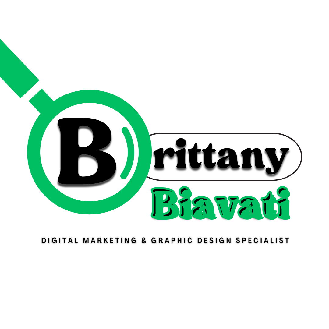 Brittany M Biavati SEO Digital Marketing & Graphic Design Specialist Logo